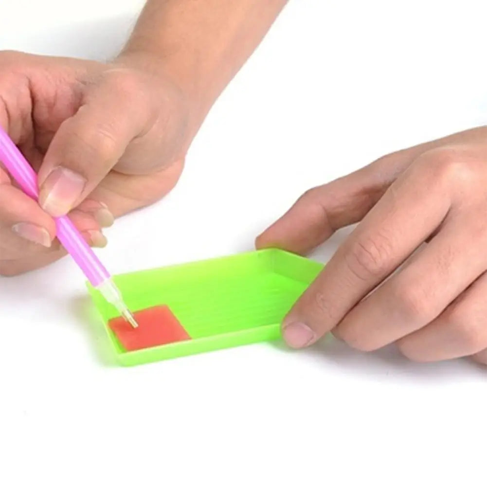 DIY Diamond Painting Tools (Pen, Glue, Tweezers)