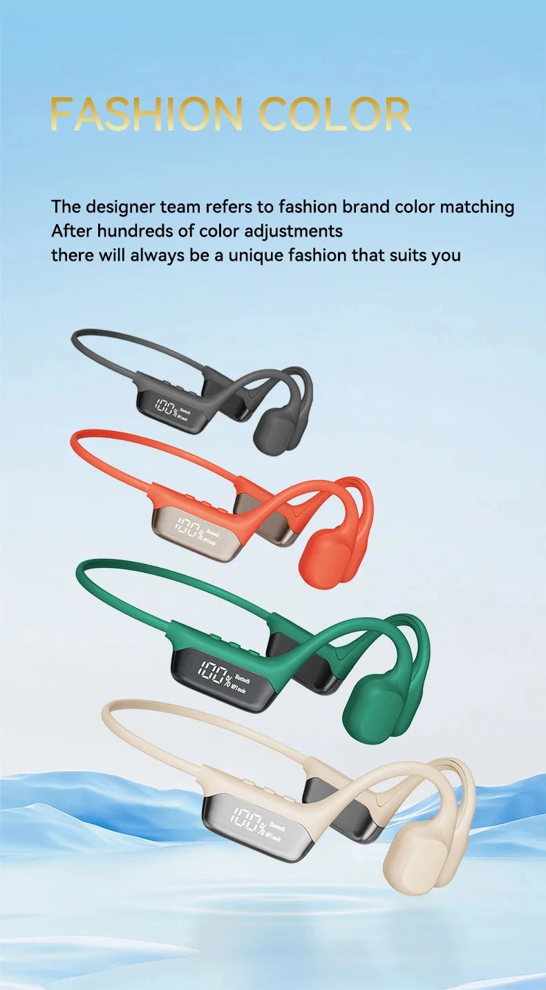 Xiaomi Bone Conduction Earphone Wireless Open Headset Bluetooth 5.3 IPX8 Swimming Bluetooth Headphones 32GB MP3 Sports Earbuds