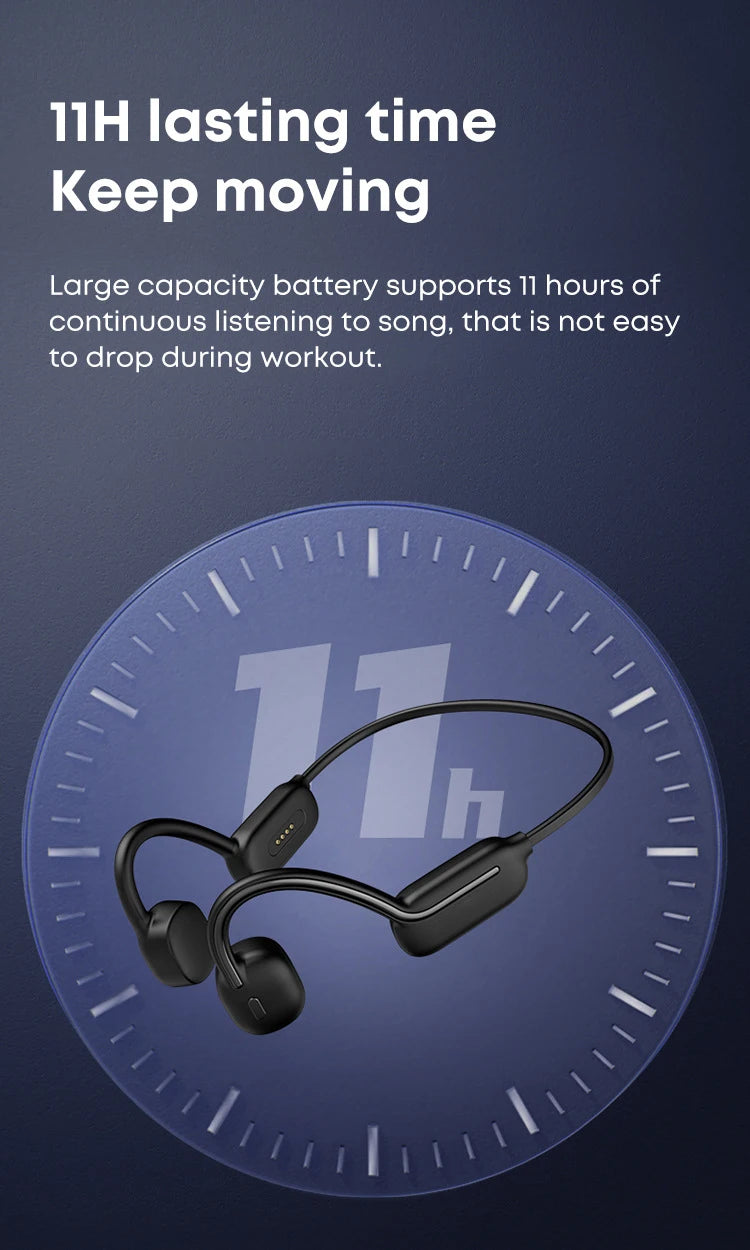 Xiaomi Bone Conduction Earphone Wireless Open Headset Bluetooth 5.3 IPX8 Swimming Bluetooth Headphones 32GB MP3 Sports Earbuds