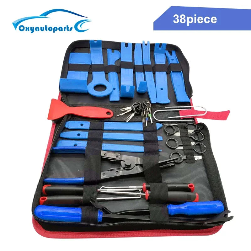 27-Piece Auto Panel Disassembly Tool Set & Clip Puller