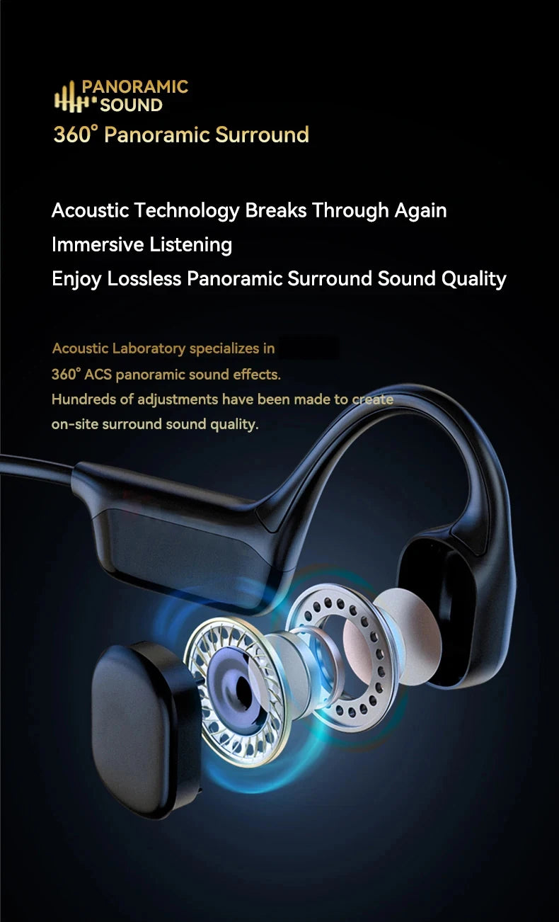 Xiaomi Bone Conduction Earphone Wireless Open Headset Bluetooth 5.3 IPX8 Swimming Bluetooth Headphones 32GB MP3 Sports Earbuds