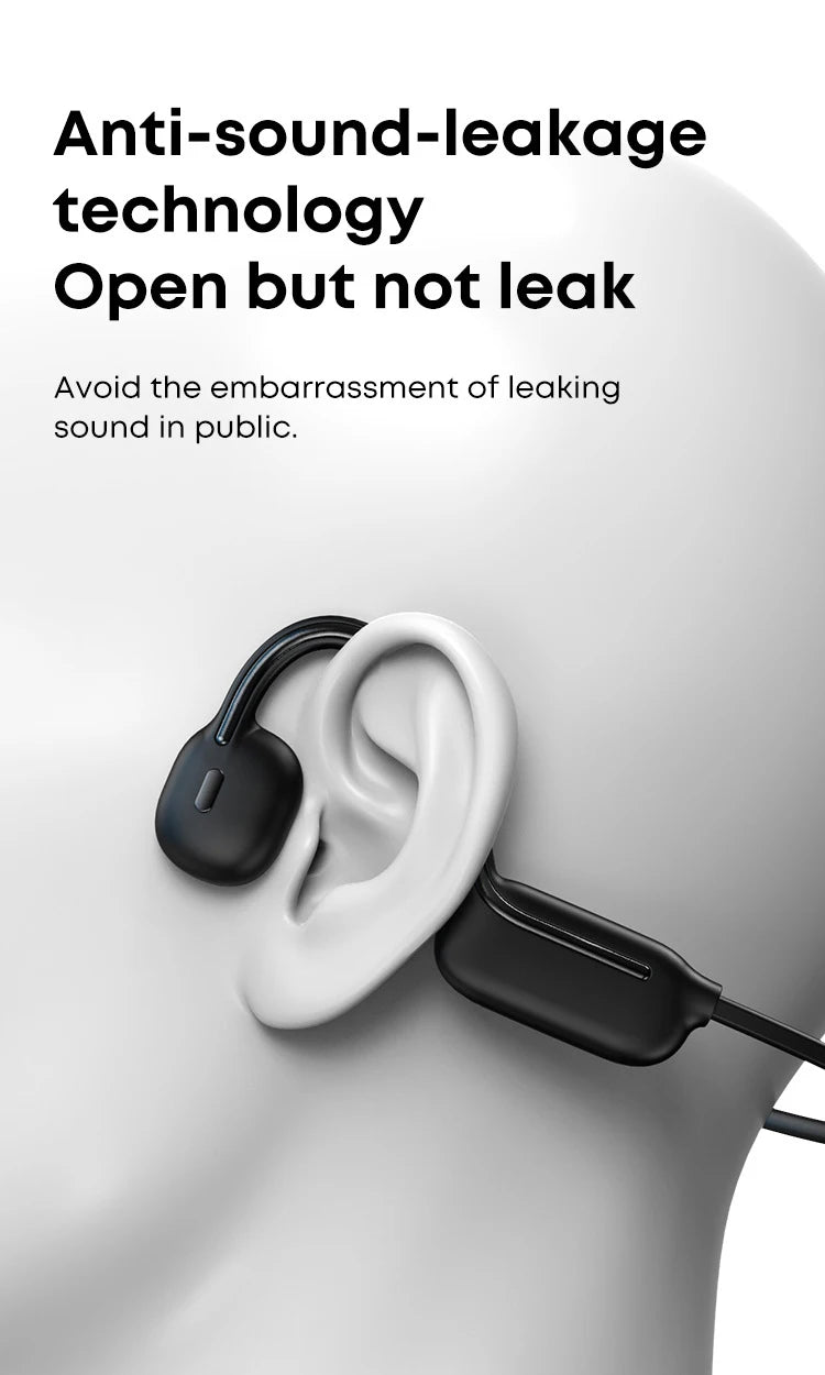 Xiaomi Bone Conduction Earphone Wireless Open Headset Bluetooth 5.3 IPX8 Swimming Bluetooth Headphones 32GB MP3 Sports Earbuds